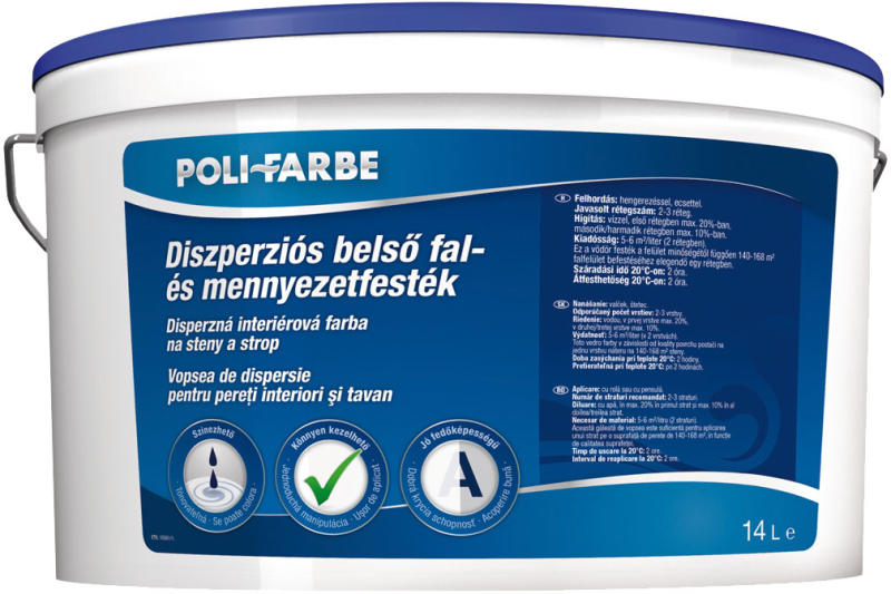 Diszperziós festék, beltéri falfesték