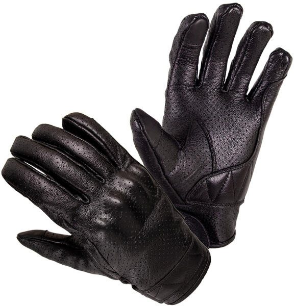 W-TEC - Női motoros bőrkesztyű W-TEC Pocahonta fekete-rózsaszín XS (20528-XS)