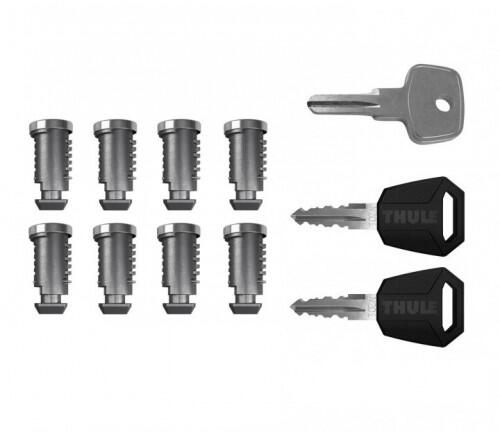 THULE - 4506 zárbetét 6db-os készlet, Thule egykulcsos zárkészlet