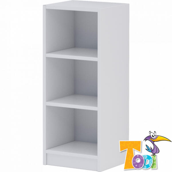 Todi - White Bunny pelenkázó toldalék 3 fiókos komódhoz - erezett fehér