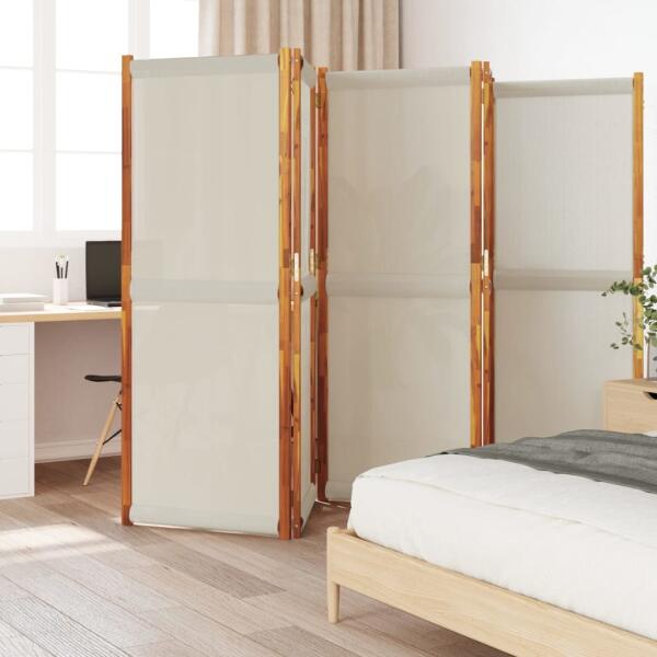 vidaXL - világos természetes bambusz térelválasztó 165 x 400 cm (377000)