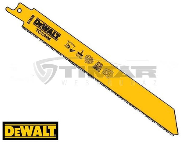 DEWALT - DT2332-QZ Kardfűrészlap Carbide 152mm 2db/csomag