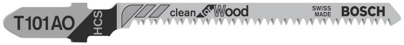 Bosch - 2608630031 Szúrófűrészlap T101 AO 5db Clean for Wood (2608630031)