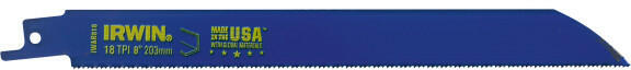 IRWIN TOOLS - Szablyafűrészlap 200 mm/18TPI fém bimetál (25 db) (10504140)