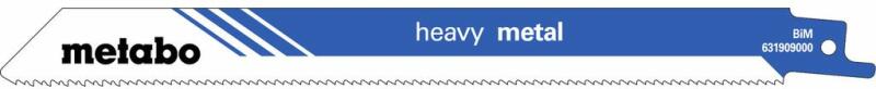 Metabo - Heavy Metal Kardfűrészlap 200x1, 25mm, 5db 631909000 (631909000)