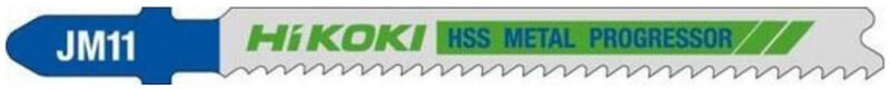 HiKOKI (Hitachi) - 750040 Szúrófűrészlap JM11 HSS FÉM 91, 5/65mm/11-14tpi /5db (750040)