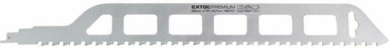 Extol - PREMIUM szablyafűrészlap 1db, Bosch befogás, HM/TCT fogak, 455 mm, 2TPI, kőzet anyagokhoz, durva vágás (8806302) (8806302)