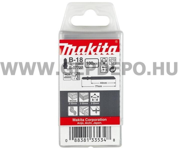 Makita - HCS B-18 szúrófűrészlap FA, általános, TPI: 14, 75 mm - 100 db (B-07727)