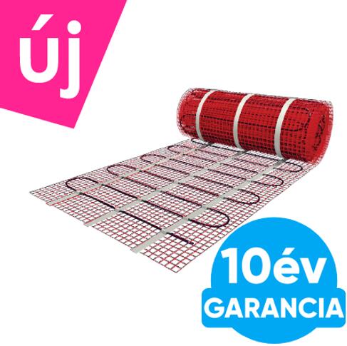 WENTOREX - U-HEAT Mat elektromos fűtőszőnyeg hidegburkolathoz 7 m2 / 1050 Watt - padlófűtés 150 W/m2 (FMHM-7)