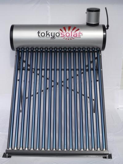 Tokyo Solar - Vákuumcsöves nyomásos napkollektor rendszer 180 literes tartállyal - Tokyo Solar