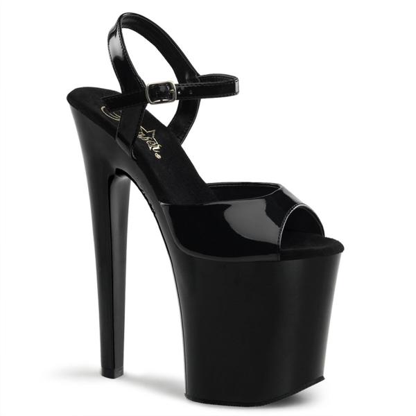 Pleaser - UV pink platform szandál, No. 669. 38-as - sex-shop