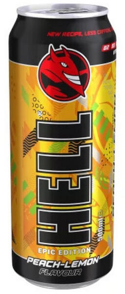 Hell energiaital - 500ml, Barack-Citrom (54220)