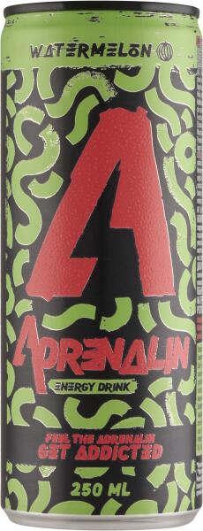 Márka - Adrenalin - Adrenalin görögdinnye ízű szénsavas energiaital 250 ml