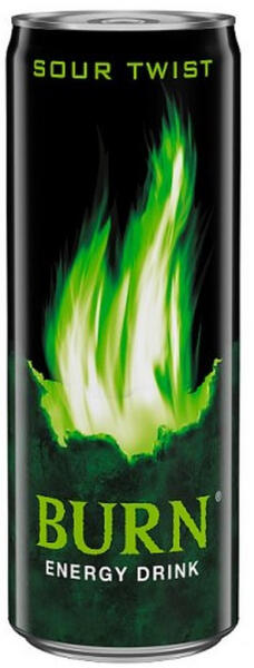 Burn - Sour Twist zöld alma 250 ml (61868)