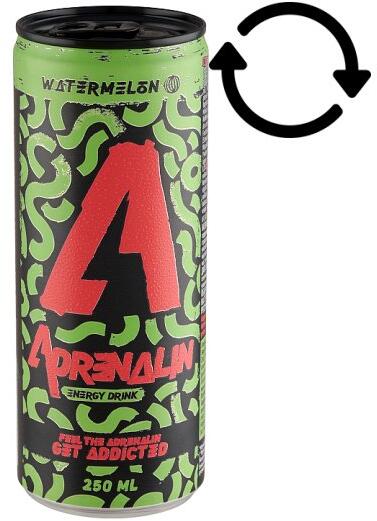 Adrenalin - görögdinnye ízű szénsavas energiaital 250 ml