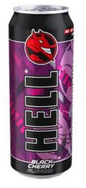 Hell - Black Cherry Fekete Cseresznye Energiaital 500 ml (54428)