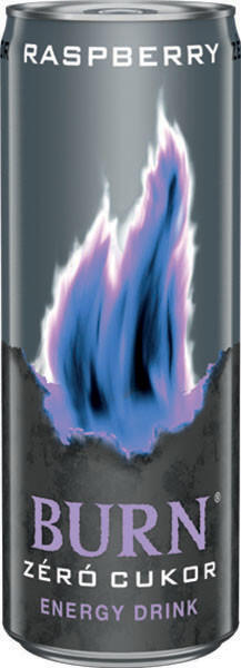 Burn - ZERO Málna energiaital 0.25 12/# DRS
