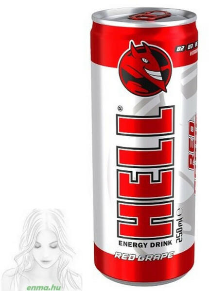 Hell energiaital - 250 ml strong red grape (34506)