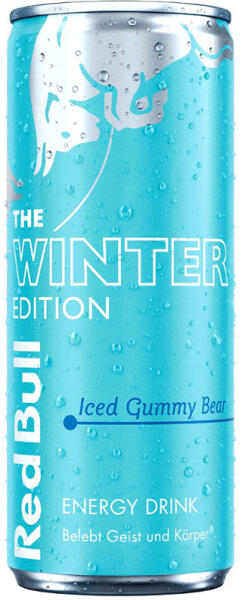 Red Bull - Winter Edition Iced Gummy Bear jeges maci ízű energiaital 250 ml (57357)