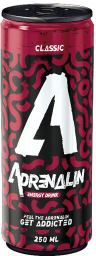 Adrenalin - Classic Energy Drink 0.25 24/# DRS