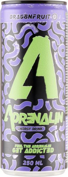 Márka - Adrenalin - Adrenalin sárkánygyümölcsízű szénsavas energiaital 250 ml