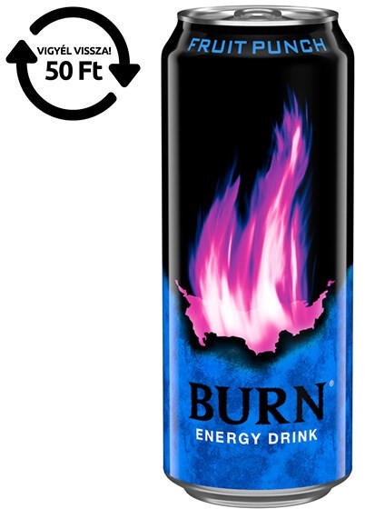 Burn - Energiaital BURN Fruit Punch 0, 25L DRS (1612716) - papir-bolt