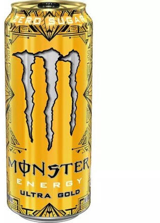 Monster - 0, 5l CAN Monster Ultra Gold 500ml 1/12 DRS