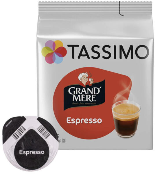 Jacobs - Tassimo Grand Mere Espresso kapszula (16 db) - kavegepbolt