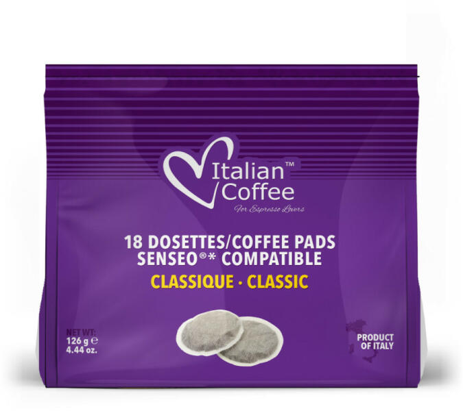 Douwe Egberts - Classico - Senseo kompatibilis kávépárna (18 db) - gastrobolt