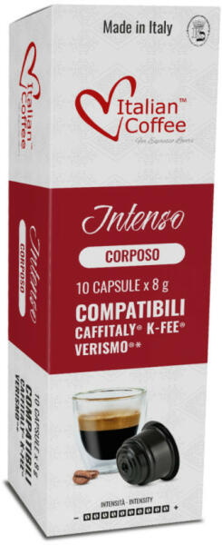 Italian Coffee - Intenso - Cafissimo / Caffitaly kompatibilis kávé kapszula (10 db) - gastrobolt