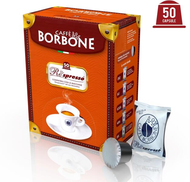 Caffè Borbone - Nespresso - Caffe Borbone Miscela Blu kapszula 50 adag