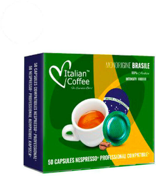 Italian Coffee - Brazil - Nespresso Professional kompatibilis kapszula (50 db) - kavegepbolt
