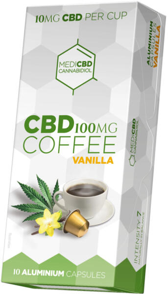 MediCBD - Vanilla Coffee Capsules (10mg CBD)