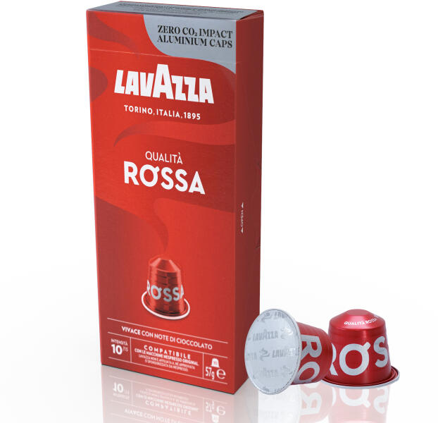 LAVAZZA - Nespresso - Lavazza Qualita Rossa alumínium kapszula 10 adag