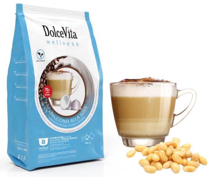 Dolce Vita - Dolce Gusto - Dolce Vita Wellness Cappuccino Alla Soia kapszula 8 adag