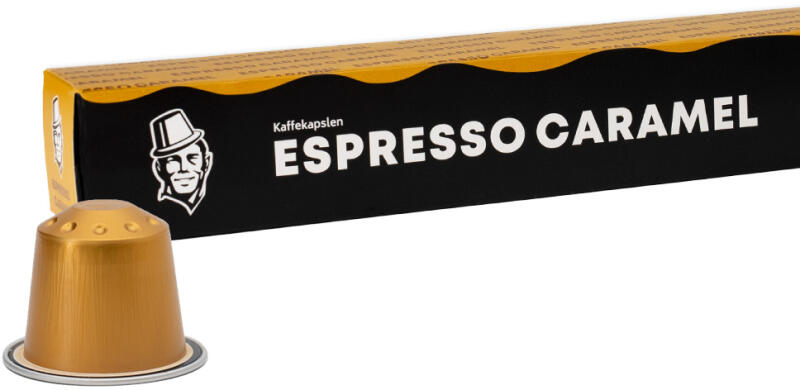 Kaffekapslen - Espresso Karamellel - Premium - 10 kapszula termékhez