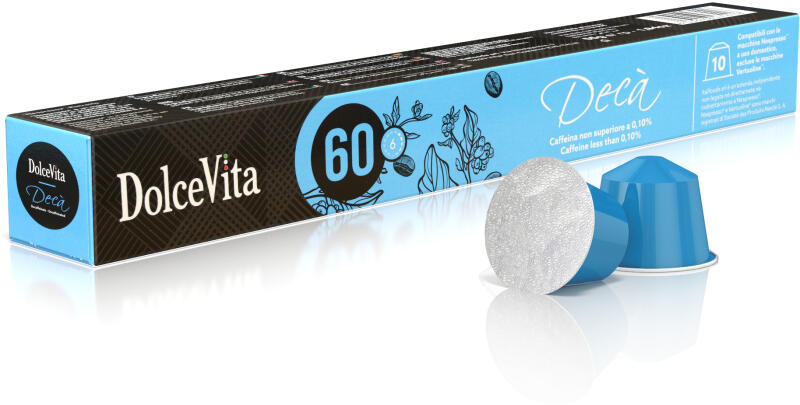 Dolce Vita - Nespresso - Dolce Vita DECA koffeinmentes kapszula 10 adag