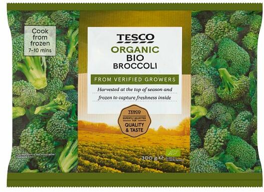 Tesco - gyorsfagyasztott zöldségkeverék 450 g