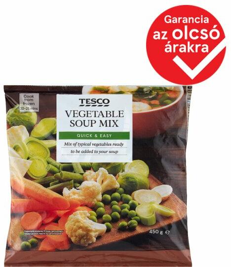 Tesco - The Grower's Harvest gyorsfagyasztott zöldségkeverék 750 g