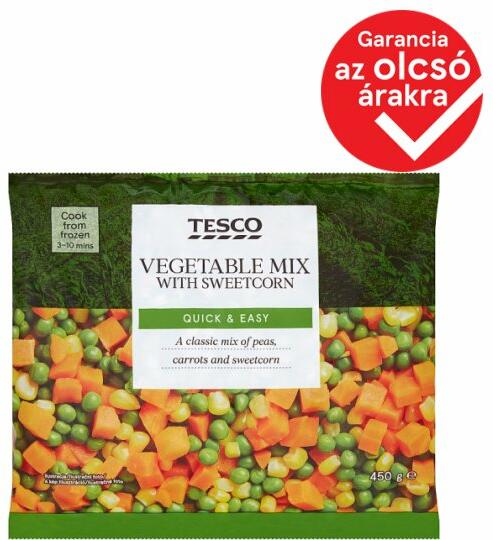 Tesco - The Grower's Harvest gyorsfagyasztott gyümölcskeverék 750 g