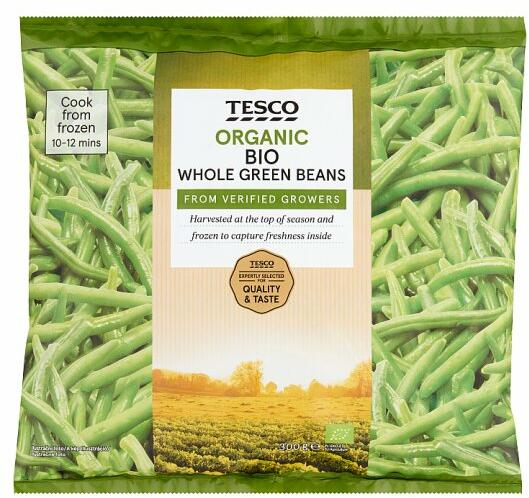 Tesco - gyorsfagyasztott zöldségkeverék csemegekukoricával 450 g
