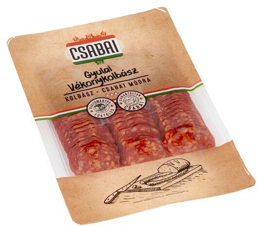 Csabahús - Csabai szeletelt gyulai vékonykolbász 75 g