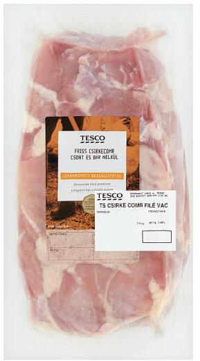 Tesco - friss csirkecomb csont és bőr nélkül