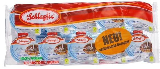 Schlagfix - Vegán Kávékrém 10% (gluténmentes) 10x10 g