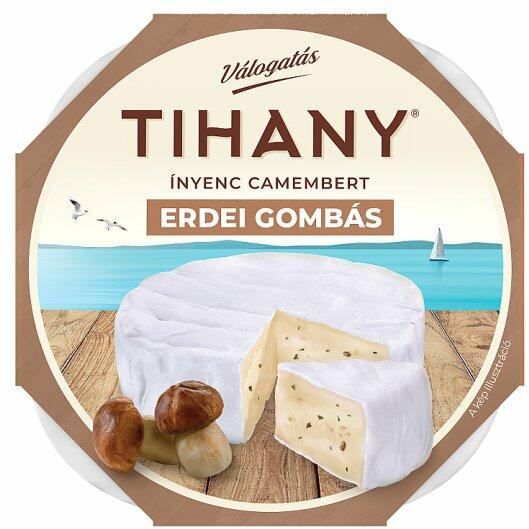 TIHANY - Ínyenc Camembert erdei gombás zsírdús lágy sajt 120 g