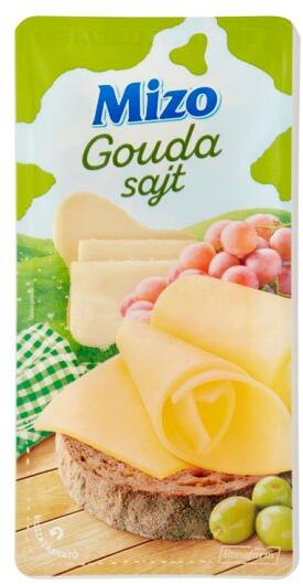 Mizo - szeletelt gouda sajt 100 g