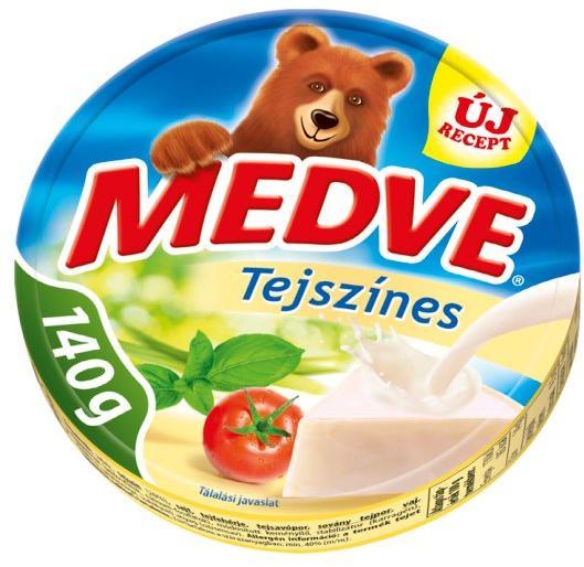 MEDVE - Tejszínes 8 db 140 g