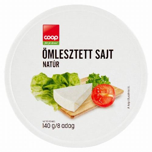 Coop - natúr ömlesztett sajt 140 g