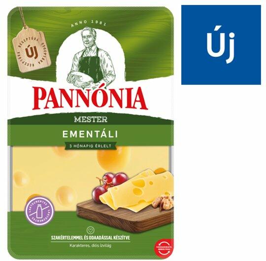 PANNÓNIA - Mester - Ementáli szeletelt sajt 125 g