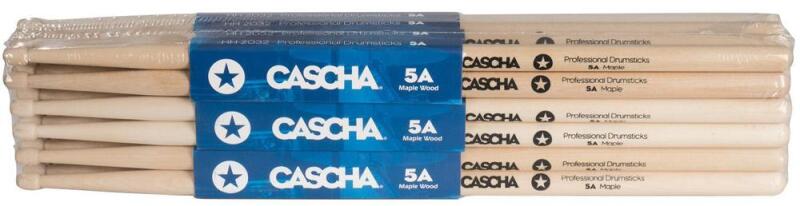 Cascha - HH 2039 Professional Drumsticks 5A Maple 12 Pair